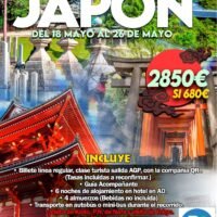 🌸 Vive la magia de Japón – ¡Reserva antes de que suban los precios!🎉